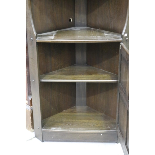 5226 - Vintage corner cabinet, approx 183.5cm H x 76cm W x 43cm D