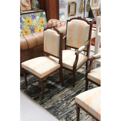 5243 - Set of four antique French Louis XVI style salon chairs (4)