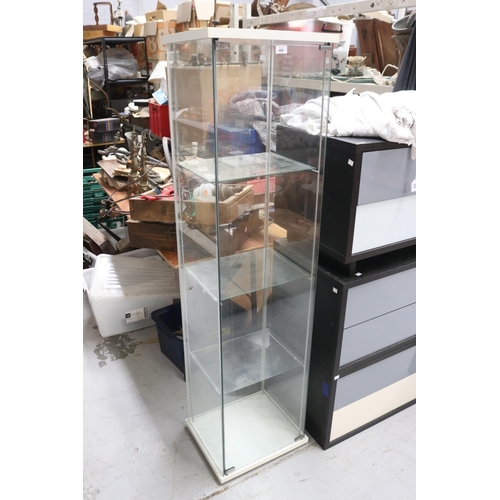 5262 - Display cabinet, approx 164cm H x 35.5cm W x 39.5cm L