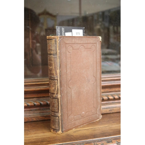 5284 - French volume: Antique mid 19th century edition circa 1862 