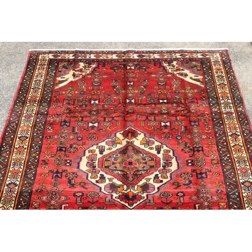 88 - Handmade Persian Bakhtiar, pure wool carpet, approx 311cm x 201cm