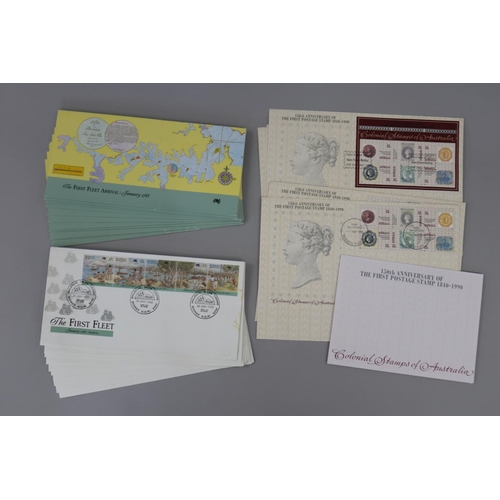 104 - Assortment of First Day Covers 150th Anniversary of the First Post Age 1840-1990, First Day Cover an... 