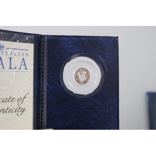 12 - Two cased The Royal Australian mint The Koala proof issue 1990 (2)