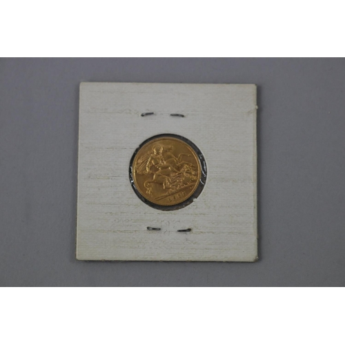 29 - Gold 1/2 Sovereign 1925