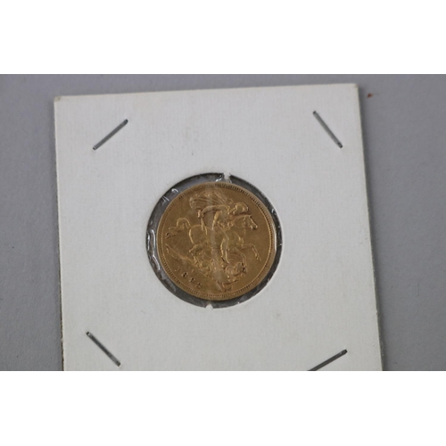 30 - Gold Half Sovereign Sydney 1893