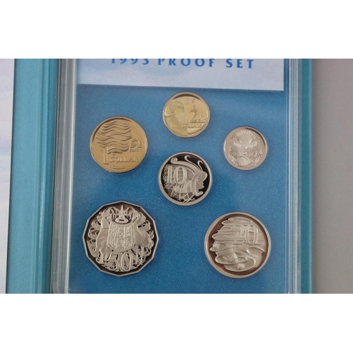 34 - Boxed 1993 Australian Proof coin set