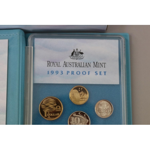 34 - Boxed 1993 Australian Proof coin set