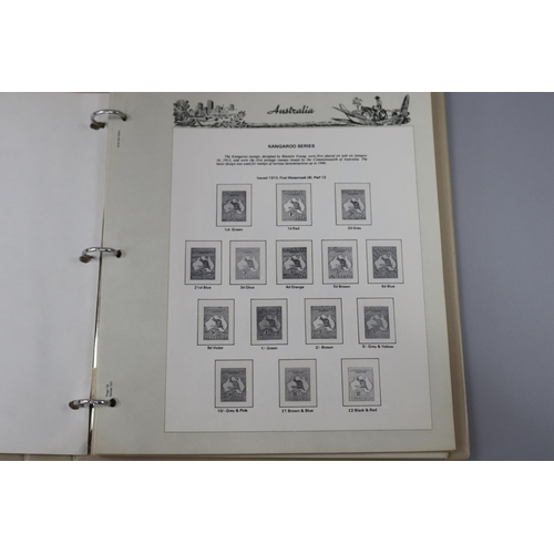 65 - Australian stamp album, see pictures