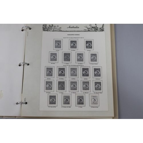 65 - Australian stamp album, see pictures