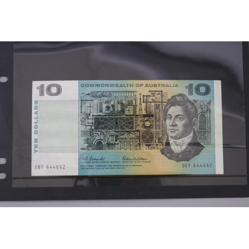 73 - Ten Dollars - Commonwealth of Australia Coombs Roland wilson signature