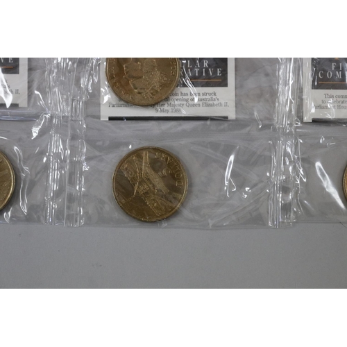 78 - Forty Australian Commemorative coins 1988 - These commemorative coins have been struck to celebrate ... 