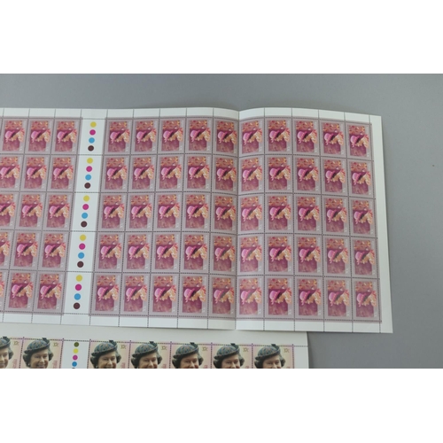 108 - Queen Elizabeth II Birthday 1984 and 1988, unused stamps, approx 250