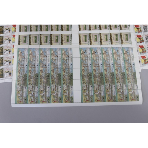 117 - Sheets of unused stamps- 150 x 36 cents The First Fleet, 100 x 37 cents The Early Years, 200 x 33 ce... 