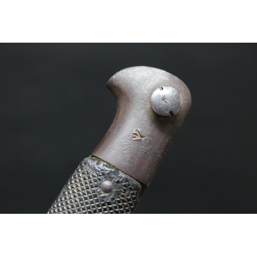 134 - British Sword Bayonet, Martini-Henry, Pattern 1887 Mk.4* (Kiesling 374). A very good example in very... 