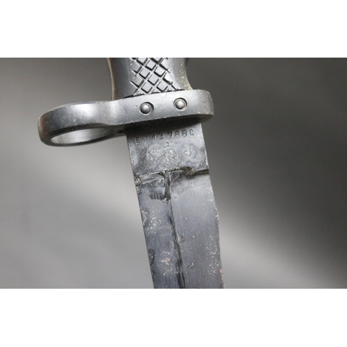 136 - Spanish Model 1969 bayonet and scabbard for the CETME Model 58 assault rifle (Kiesling 776) An exell... 