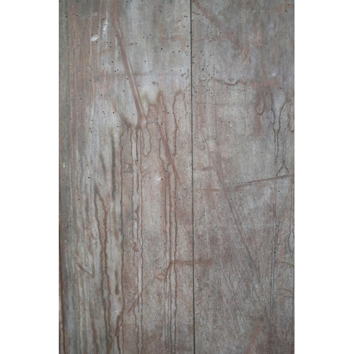 856 - Antique French door, approx 177cm H x 69cm W