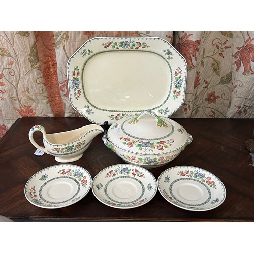 119 - Vintage Copeland Spode part service Royal Jasmine pattern. (6)