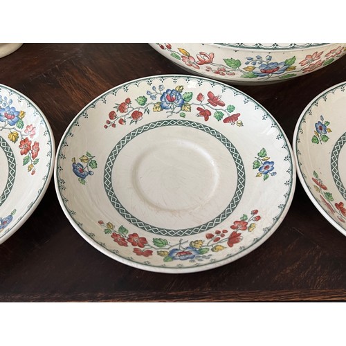 119 - Vintage Copeland Spode part service Royal Jasmine pattern. (6)