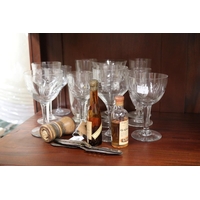 Sold at Auction: Mikasa trumpet flower champagne flutes, approx 23cm H each  (6)