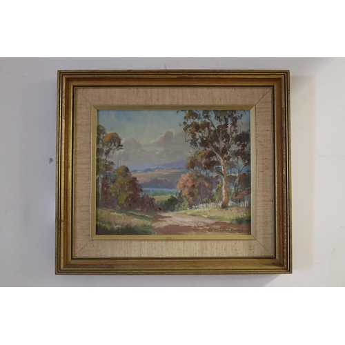 26 - W. Colston Rooke, Glimpse of the Hawkesbury, oil on board, signed lower right, Ex Roseville Gallerie... 