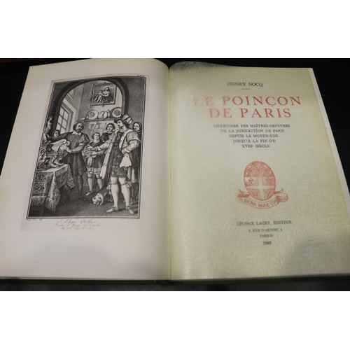 138 - Books - French Le Poin De Paris by Henry Noca 1-5 vol books, 1968, each approx 28cm H x 22cm W x 5cm... 