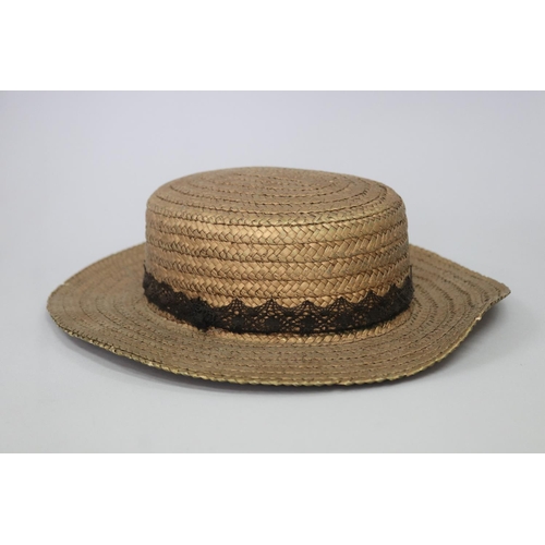 206 - Morgan Taylor sun hat, approx 8.5cm H x 30cm W