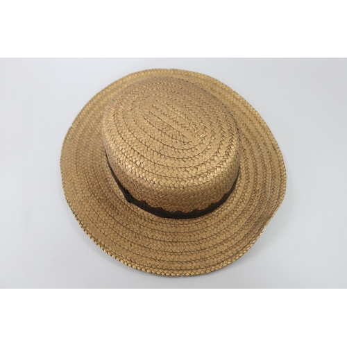 206 - Morgan Taylor sun hat, approx 8.5cm H x 30cm W