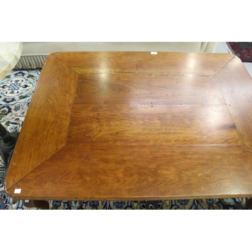 258 - French & provincial style coffee table, approx 41cm H x 122cm W x 90cm D