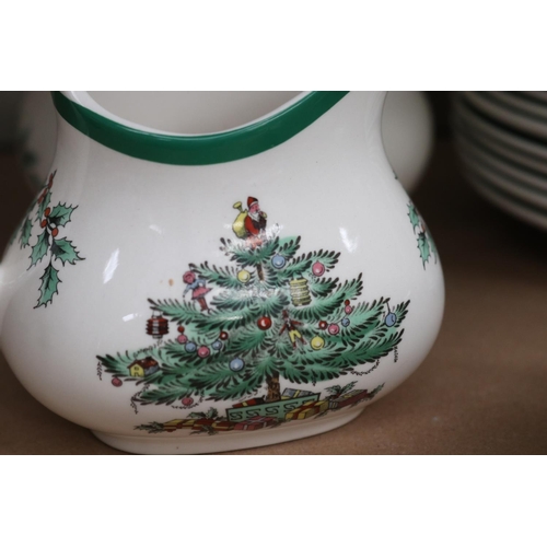 27 - English Spode porcelain Christmas Tree pattern service