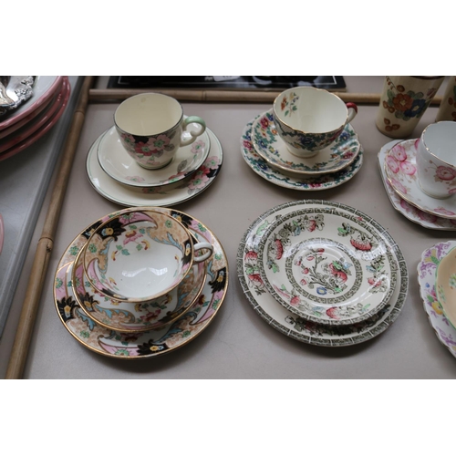 112 - Assortment of antique and vintage china to include cups saucers and plates etc