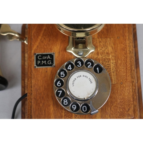 167 - Reproduction PMG wall phone