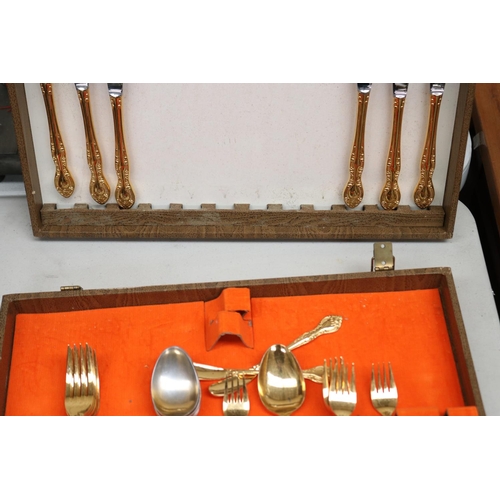 180 - Rodd gold plated part flatware service