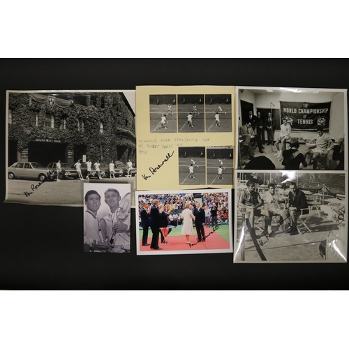 1167 - Photographs of interviews and games 1950's -'70's, approx 30.5cm x 26cm & smaller. Provenance: Ken R... 