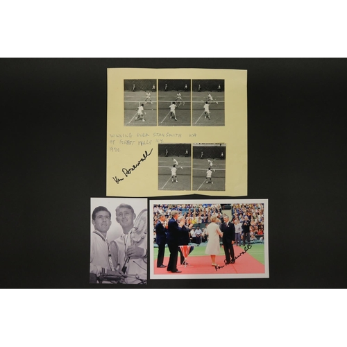 1167 - Photographs of interviews and games 1950's -'70's, approx 30.5cm x 26cm & smaller. Provenance: Ken R... 