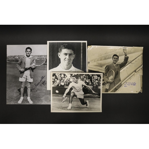 1191 - An array of photographs of Ken Rosewall from aged 11 years old etc, approx 30.5cm x 24cm & smaller. ... 