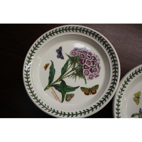 4 - Set of six Portmeiron botanical plates, designed by Susan Williams-Ellis, approx 22cm D (6)