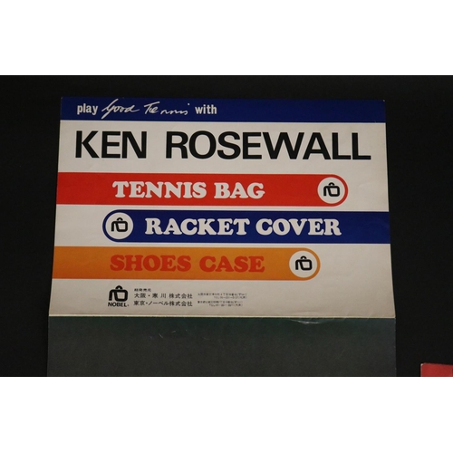 1281 - Ken Rosewall Flick - a - book Slazenger 