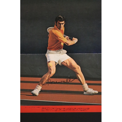 1281 - Ken Rosewall Flick - a - book Slazenger 