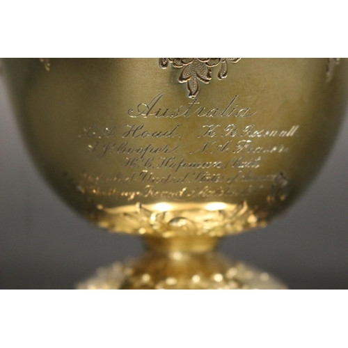 1103 - Davis Cup - 1956, played at Memorial Drive, Adelaide 26-28 December 1956, Australia L.A Hoad, K.R Ro... 