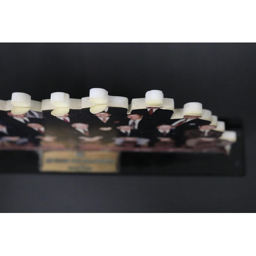 1307 - Cut out photo stand, ATP SENIOR TOUR CHAMPIONSHIPS INDIAN WELLS 1992. Approx 19cm H x 34cm W. Proven... 