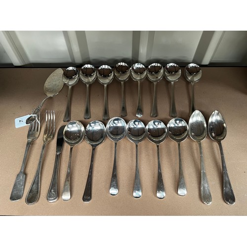 148 - Assortment of silver plate to include Christofle