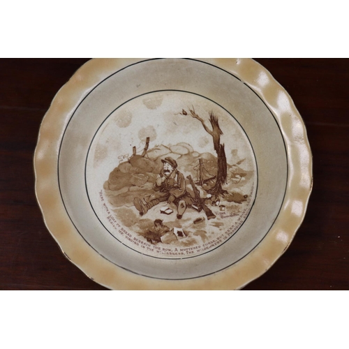 259 - Grimwades WWI plate, approx 14cm Dia