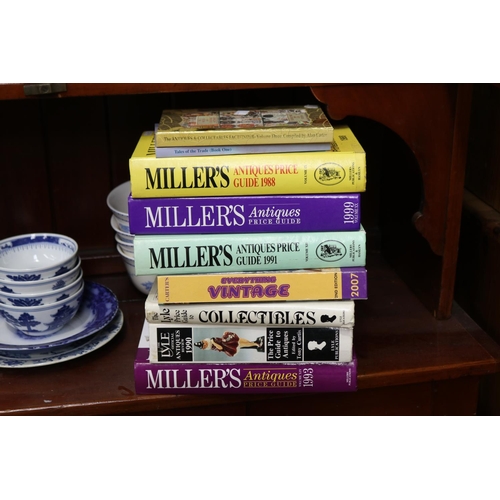 287 - Assortment of Miller, Lyles price guides along with some Carters
