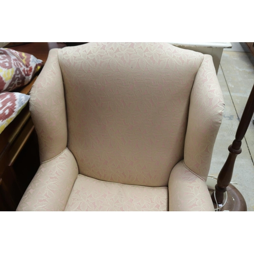 449 - English Georgian style wing chair