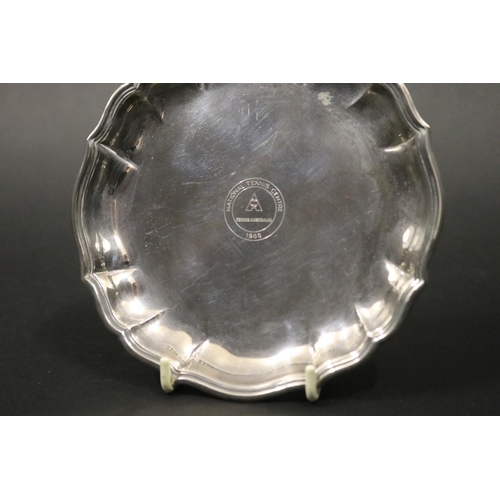 1171 - Circular dish, inscribed NATIONAL TENNIS CENTRE 1988 TENNIS AUSTRALIA. Approx 15cm Dia. Provenance: ... 