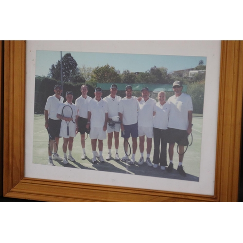 1260 - Pro Am Day in the late 1980's, Clint Newcombe, Ken Rosewall, Alan Stone (Vic) Tony Roche, John Alexa... 