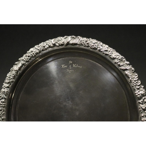 1311 - Presentation trophy, inscribed To Ken & Wilma From The Hon V C Gair (Premier of Queensland) and Mrs ... 