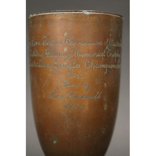 1152 - AUSTRALIAN OPEN. The Lawn Tennis Association of Australia, Anthony Wilding Memorial Trophy, Australi... 