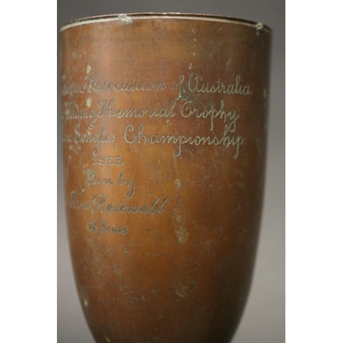 1152 - AUSTRALIAN OPEN. The Lawn Tennis Association of Australia, Anthony Wilding Memorial Trophy, Australi... 