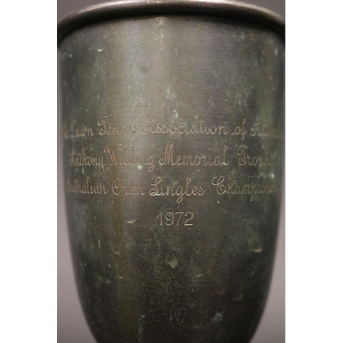 1155 - AUSTRALIAN OPEN. The Lawn Tennis Association of Australia. Anthony Wilding memorial Trophy. Australi... 